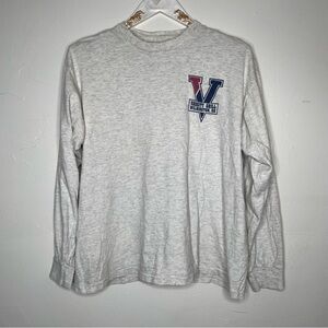 VINTAGE VARSITY GRILL WILMINGTON DE GRAY LONG SLEEVE SHIRT SZ L